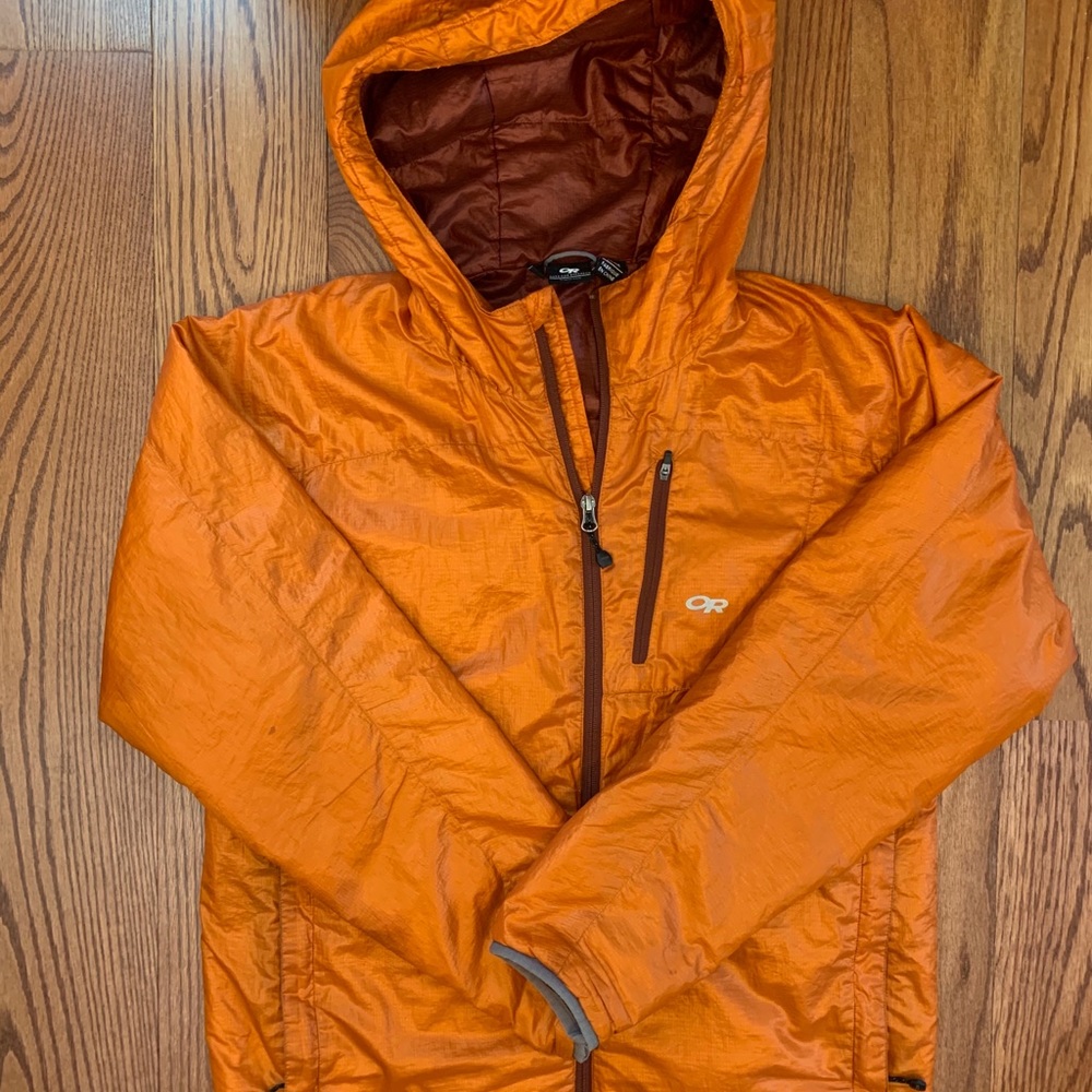 Mens M Outdoor Research (OR) hooded jacket